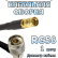 Кабельная сборка 50 Ом на RG-58 с разъемами N-male (угловой) - SMB-female, 1 метр Кабельная сборка 50 Ом на RG-58 с разъемами N-male (угловой) - SMB-female, 1 метр