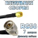 Кабельная сборка RG-58 с разъемами N-male (угловой) - SMA-male, 7 метров