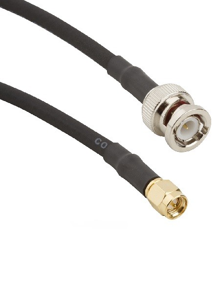 Кабельная сборка RG-213 с разъемами SMA-male - BNC-male, 14 метров
