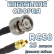 Кабельная сборка 50 Ом на RG-58 с разъемами BNC-male - MMCX-female, 25 метров