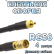 Кабельная сборка 50 Ом на RG-58 с разъемами MMCX-male - SMB-female, 4 метра