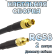 Кабельная сборка 50 Ом на RG-58 с разъемами MCX-female - MMCX-female, 2 метра 