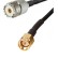 Кабельная сборка RG-213 с разъемами SMA-male - UHF-female, 20 метров