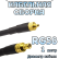 Кабельная сборка 50 Ом на RG-58 с разъемами MMCX-male - SMB-male, 1 метр