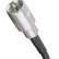 Кабельная сборка 75 Ом на 3C-2V белого цвета с разъемами SMA-female - FME-male, 0,5 метра