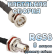 Кабельная сборка 50 Ом на RG-58 с разъемами BNC-male - BNC-female, 8 метров