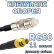 Кабельная сборка 50 Ом на RG-58 с разъемами FME-female - MCX-female, 11 метров