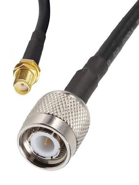 Кабельная сборка RG-213 с разъемами SMA-female - TNC-male, 25 метров