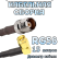 Кабельная сборка 50 Ом на RG-58 с разъемами TNC-female - SMA-male (угловой), 15 метров