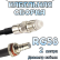 Кабельная сборка 50 Ом на RG-58 с разъемами FME-female - QMA-female, 2 метра