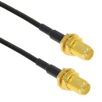 Кабельная сборка 50 Ом на 5D-FB с разъемами RP-SMA-female - RP-SMA-female, 0,5 метра
