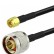 Кабельная сборка RG-213 с разъемами SMA-male - N-male, 15 метров