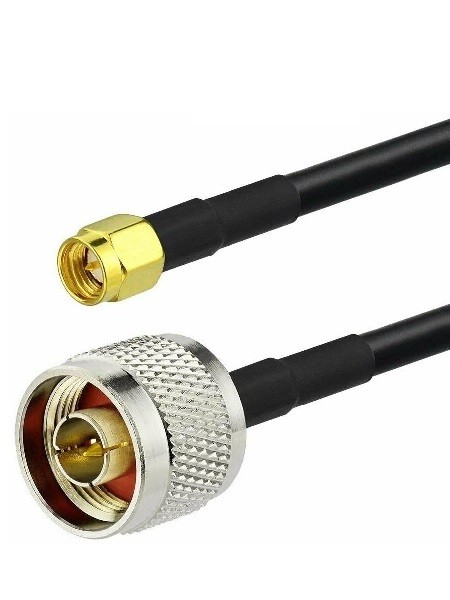 Кабельная сборка RG-213 с разъемами SMA-male - N-male, 15 метров