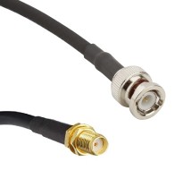 Кабельная сборка RG-58 с разъемами SMA-female - BNC-male, 0,5 метра