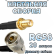 Кабельная сборка RG-58 с разъемами N-male (угловой) - SMA-female, 20 метров