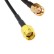 Кабельная сборка RG-213 с разъемами SMA-male - RP-SMA-male, 6 метров