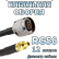 Кабельная сборка 50 Ом на RG-58 с разъемами N-male - MMCX-female, 12 метров