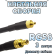 Кабельная сборка 50 Ом на RG-58 с разъемами MMCX-male - SMB-male, 3 метра
