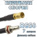 Кабельная сборка 50 Ом на RG-58 с разъемами SMB-female - QMA-female, 7 метров