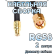 Кабельная сборка 50 Ом на RG-58 с разъемами SMA-male - MCX-male, 2 метра