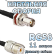 Кабельная сборка 50 Ом на RG-58 с разъемами UHF-female - BNC-female, 11 метров