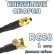 Кабельная сборка 50 Ом на RG-58 с разъемами MCX-male (угловой) - MMCX-female, 1 метр Кабельная сборка 50 Ом на RG-58 с разъемами MCX-male (угловой) - MMCX-female, 1 метр