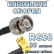 Кабельная сборка 50 Ом на RG-58 с разъемами BNC-male - SMA-male (угловой), 30 метров