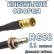 Кабельная сборка 50 Ом на RG-58 с разъемами SMB-female - QMA-female, 11 метров
