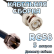 Кабельная сборка 50 Ом на RG-58 с разъемами BNC-male - F-male, 5 метров