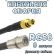 Кабельная сборка 50 Ом на RG-58 с разъемами MCX-female - QMA-male, 8 метров