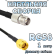 Кабельная сборка 50 Ом на RG-58 с разъемами RP-SMA-male - TNC-female, 1 метр