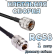Кабельная сборка 50 Ом на RG-58 с разъемами UHF-male - N-female, 1 метр