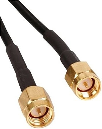 Кабельная сборка RG-58 с разъемами SMA-male - SMA-male, 1 метр