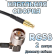 Кабельная сборка 50 Ом на RG-58 с разъемами TNC-male (угловой) - MCX-male, 2 метра Кабельная сборка 50 Ом на RG-58 с разъемами TNC-male (угловой) - MCX-male, 2 метра