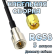Кабельная сборка 50 Ом на RG-58 с разъемами SMA-male - FME-male, 5 метров