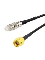 Кабельная сборка 5D-FB с разъемами FME-female - RP-SMA-male, 6 метров