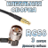 Кабельная сборка 50 Ом на RG-58 с разъемами TNC-male (угловой) - MCX-male, 3 метра Кабельная сборка 50 Ом на RG-58 с разъемами TNC-male (угловой) - MCX-male, 3 метра