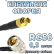 Кабельная сборка 50 Ом на RG-58 с разъемами UHF-male (угловой) - MCX-female, 0,5 метра Кабельная сборка 50 Ом на RG-58 с разъемами UHF-male (угловой) - MCX-female, 0,5 метра