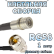 Кабельная сборка 50 Ом на RG-58 с разъемами UHF-male (угловой) - QMA-male, 1 метр Кабельная сборка 50 Ом на RG-58 с разъемами UHF-male (угловой) - QMA-male, 1 метр