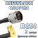 Кабельная сборка 50 Ом на RG-58 с разъемами N-male - SMA-male (угловой), 2 метра
