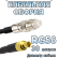 Кабельная сборка 50 Ом на RG-58 с разъемами FME-female - MCX-female, 30 метров