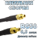 Кабельная сборка 50 Ом на RG-58 с разъемами MMCX-female - SMB-male, 0,5 метра