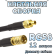 Кабельная сборка 50 Ом на RG-58 с разъемами MMCX-female - SMB-female, 12 метров
