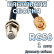 Кабельная сборка 50 Ом на RG-58 с разъемами SMA-male - F-female, 1 метр