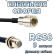 Кабельная сборка 50 Ом на RG-58 с разъемами FME-male - F-female, 9 метров